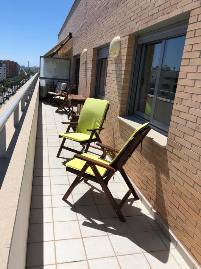 Atico Mirador Paseo Antonio Banderas Primera Linea De Playa Y Piscina Малага Екстериор снимка